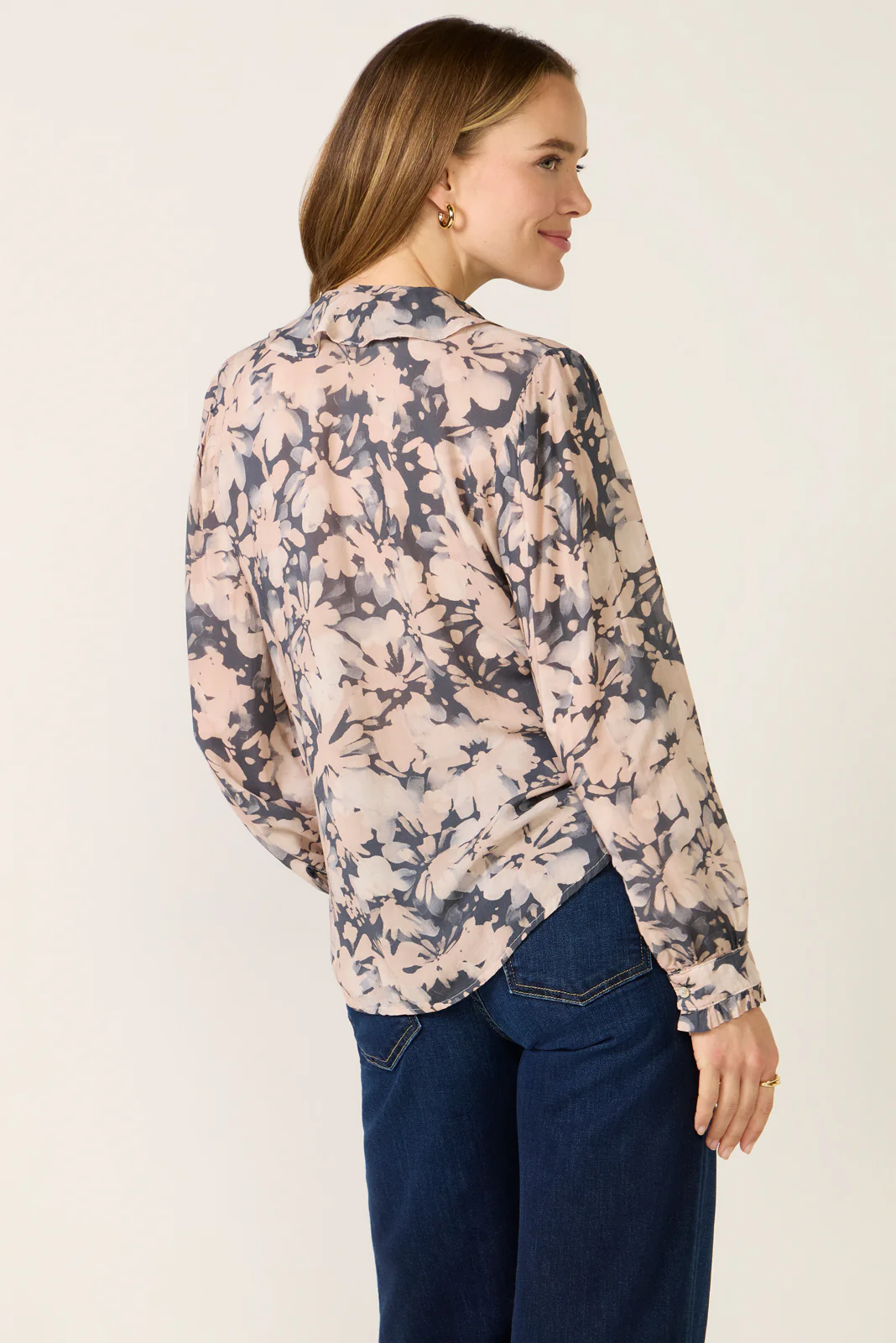Ruffle Placket Blouse - Image 4