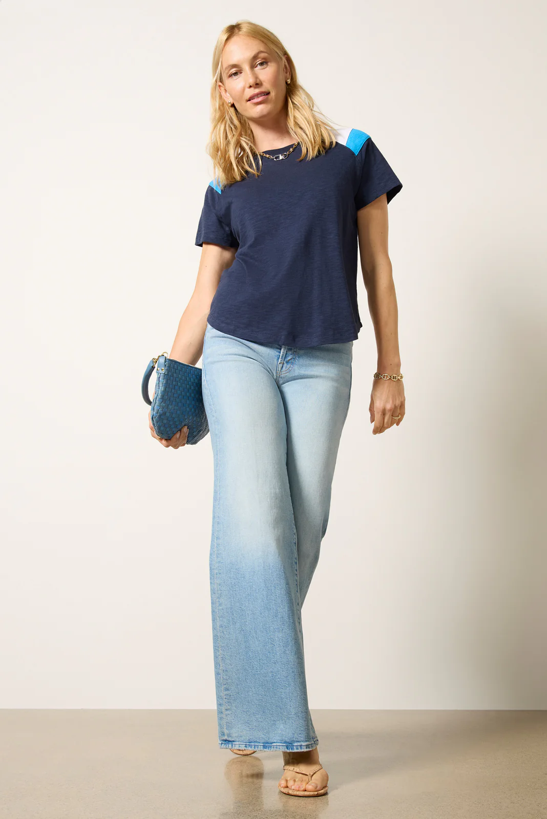 Sadie Colorblock Tee - Image 2