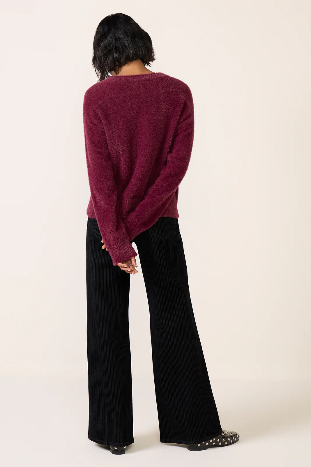 Saige Wide Leg Jean - Image 4
