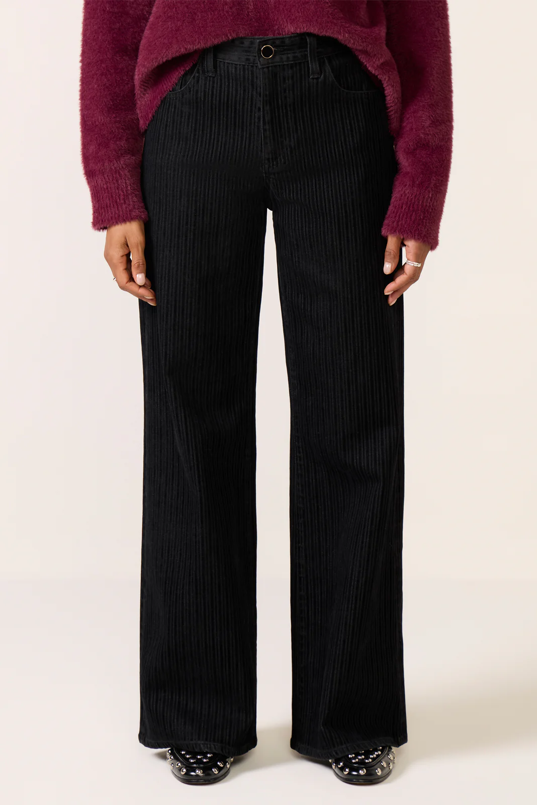 Saige Wide Leg Jean - Image 6