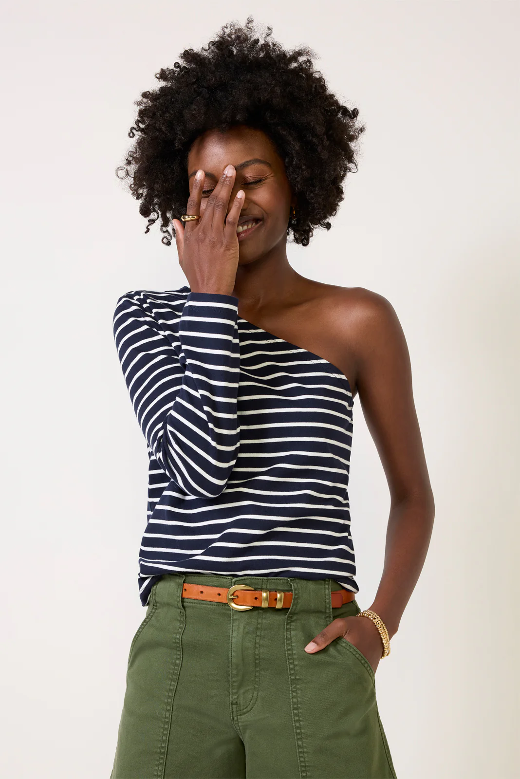 Sara One Shoulder Top - Image 5