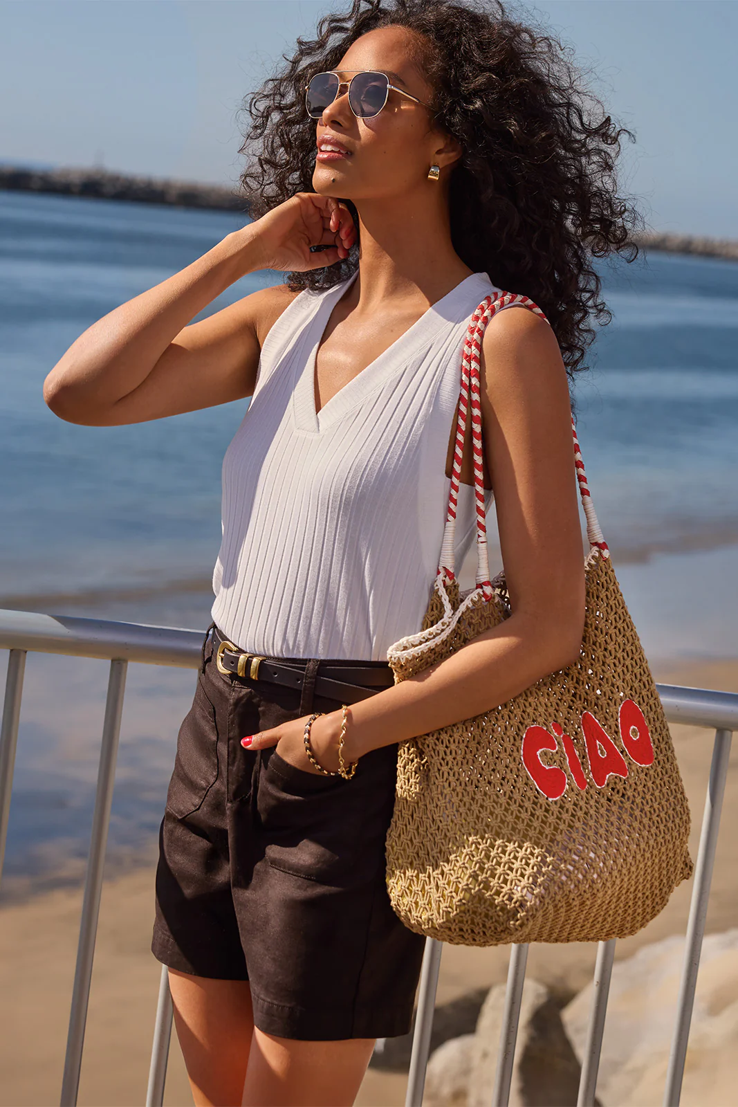 Sarina V Neck Tank - Image 6