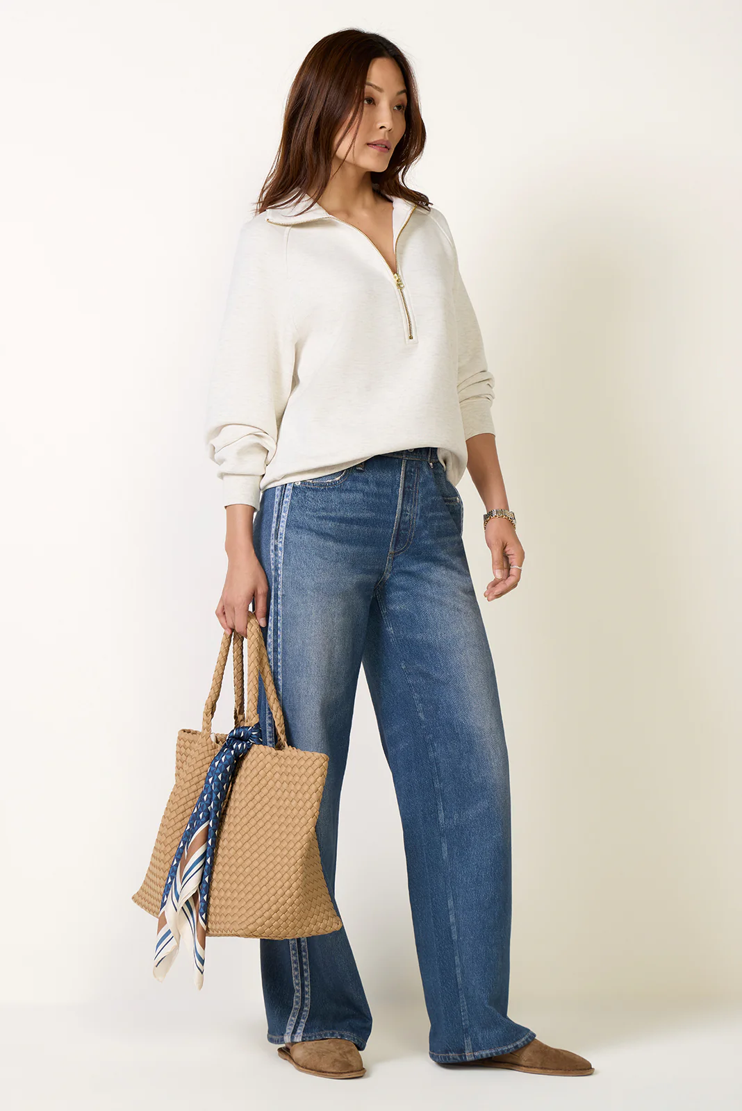 Selene Half Zip Sweat - Image 2