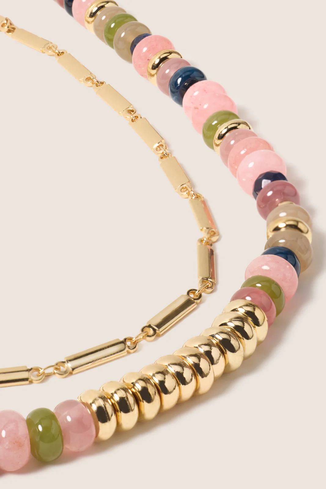 Shaye Stone Layer Necklace - Image 2