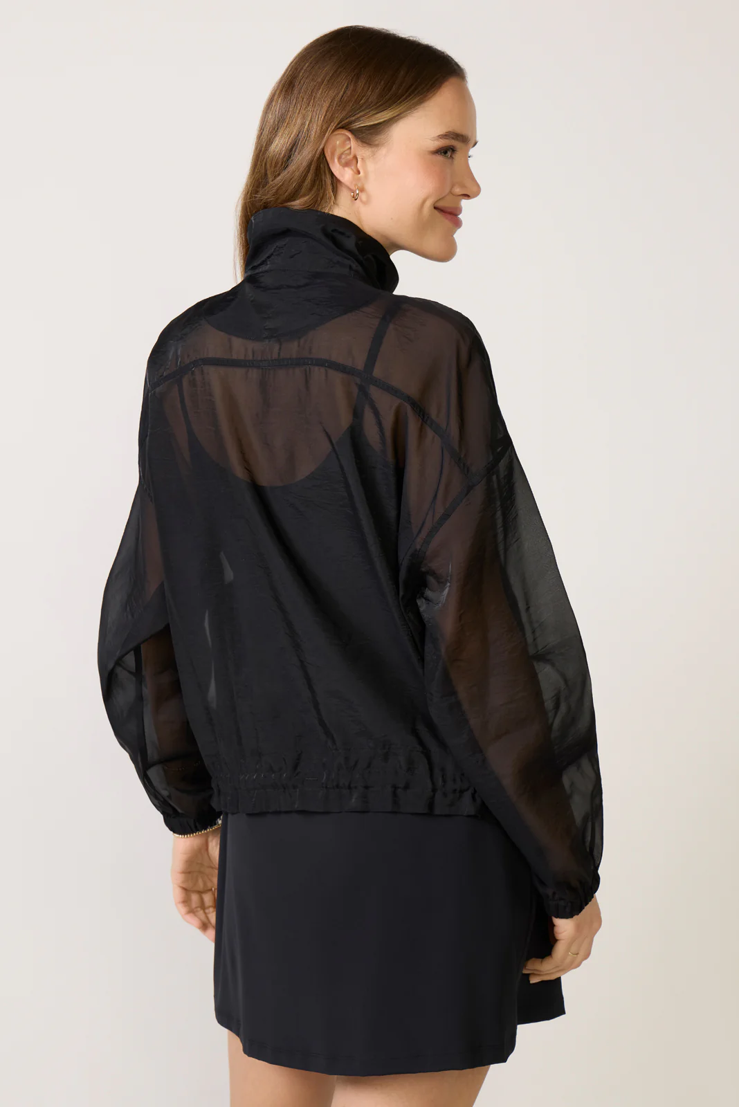 Sheer Full Zip Jacket - Image 5