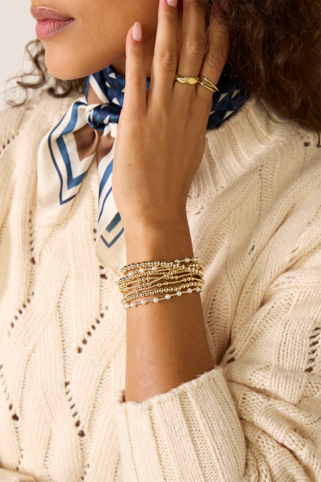 Sincerity Pearl 4mm Bracelet - Image 3