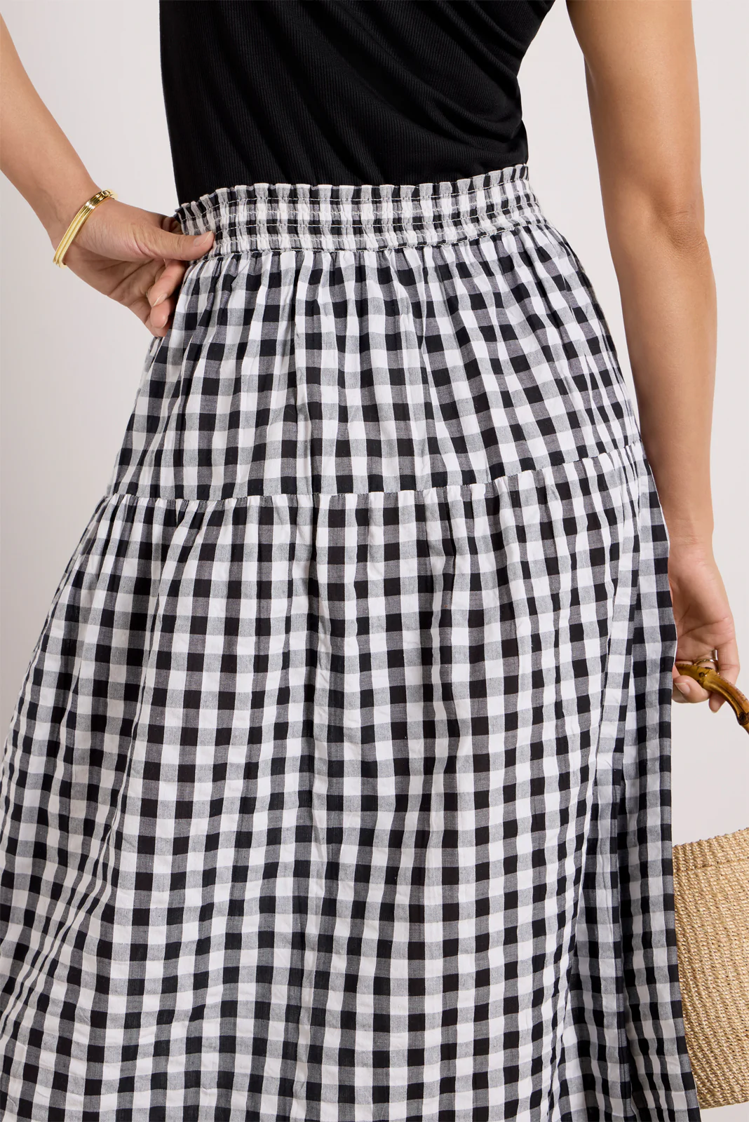 Single Tier Maxi Skirt - Image 3