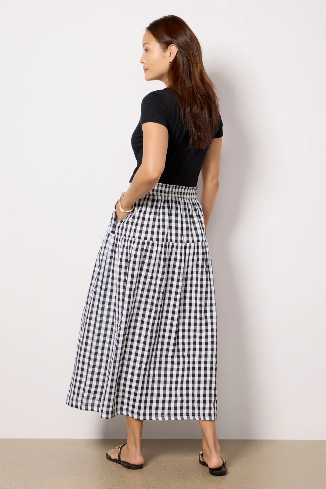 Single Tier Maxi Skirt - Image 4