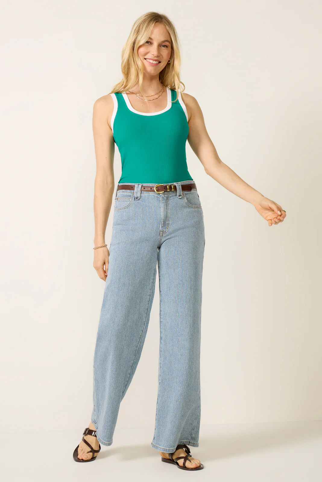 Sirena Colorblocked Rib Tank - Image 3
