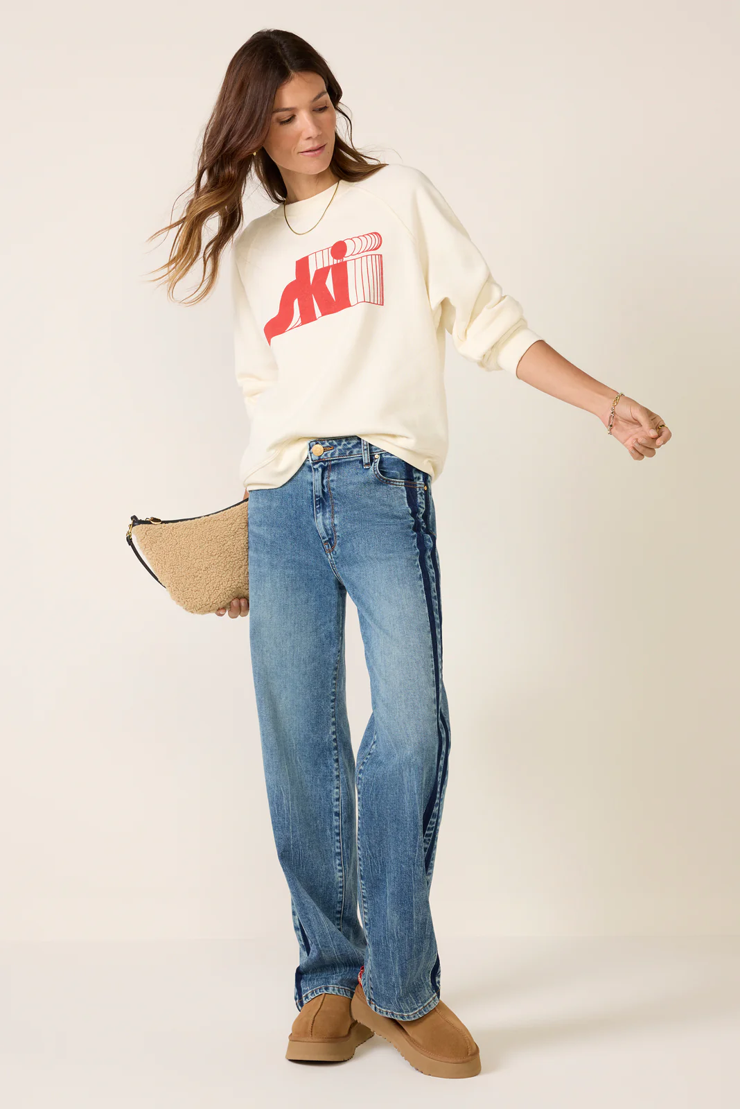 Ski Fleece Crew Sweatshirt - Image 2