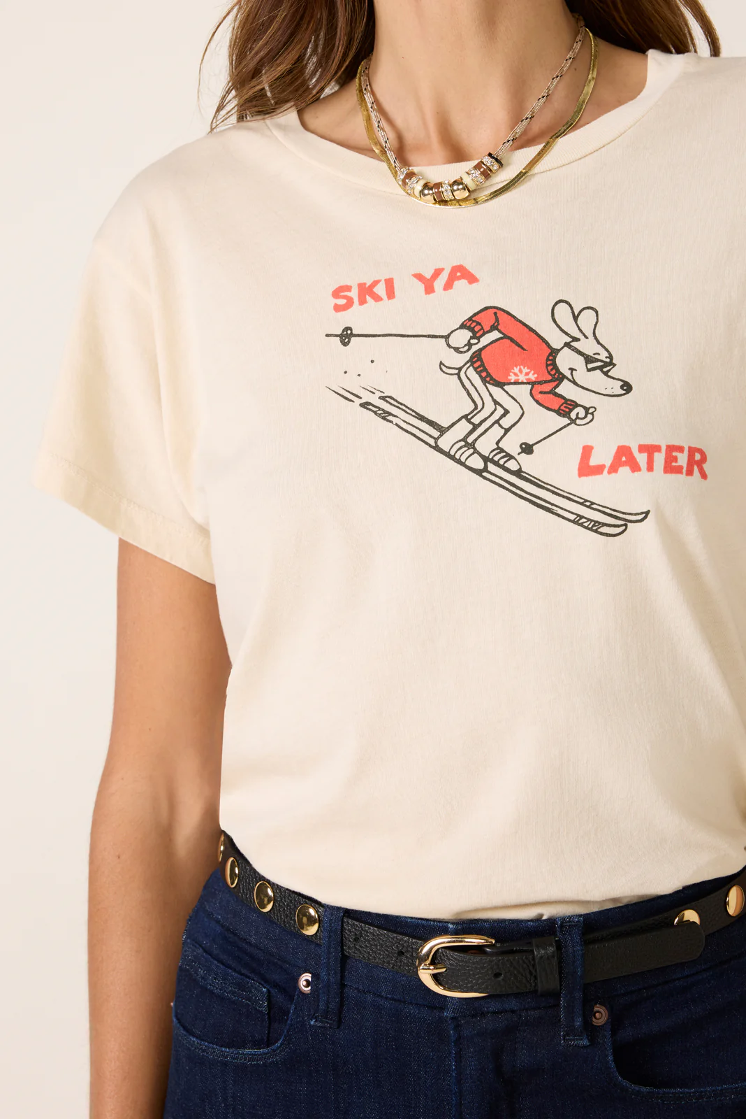 Ski Ya Later Solo Tee - Image 3