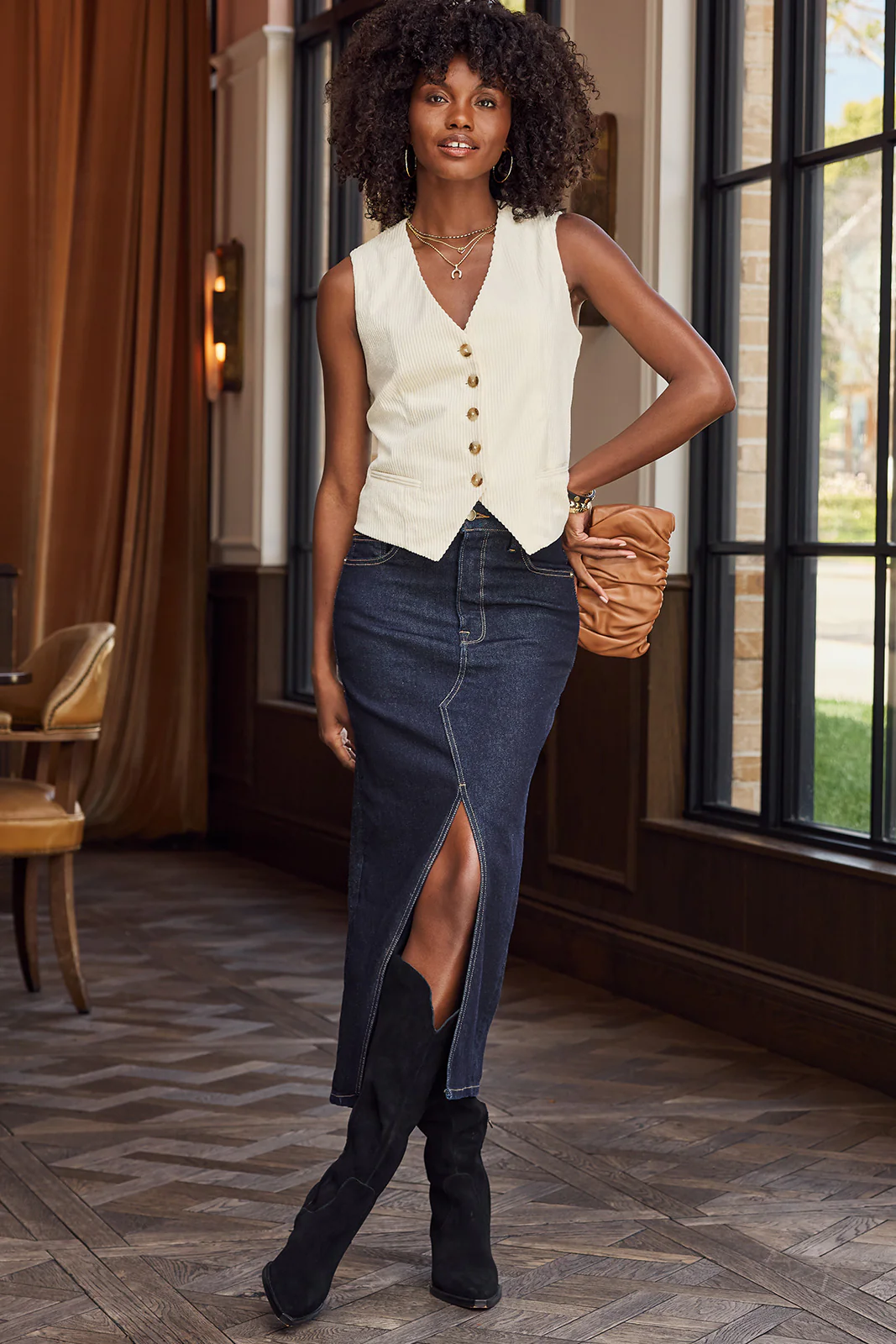 Slit Front Midi - Image 6