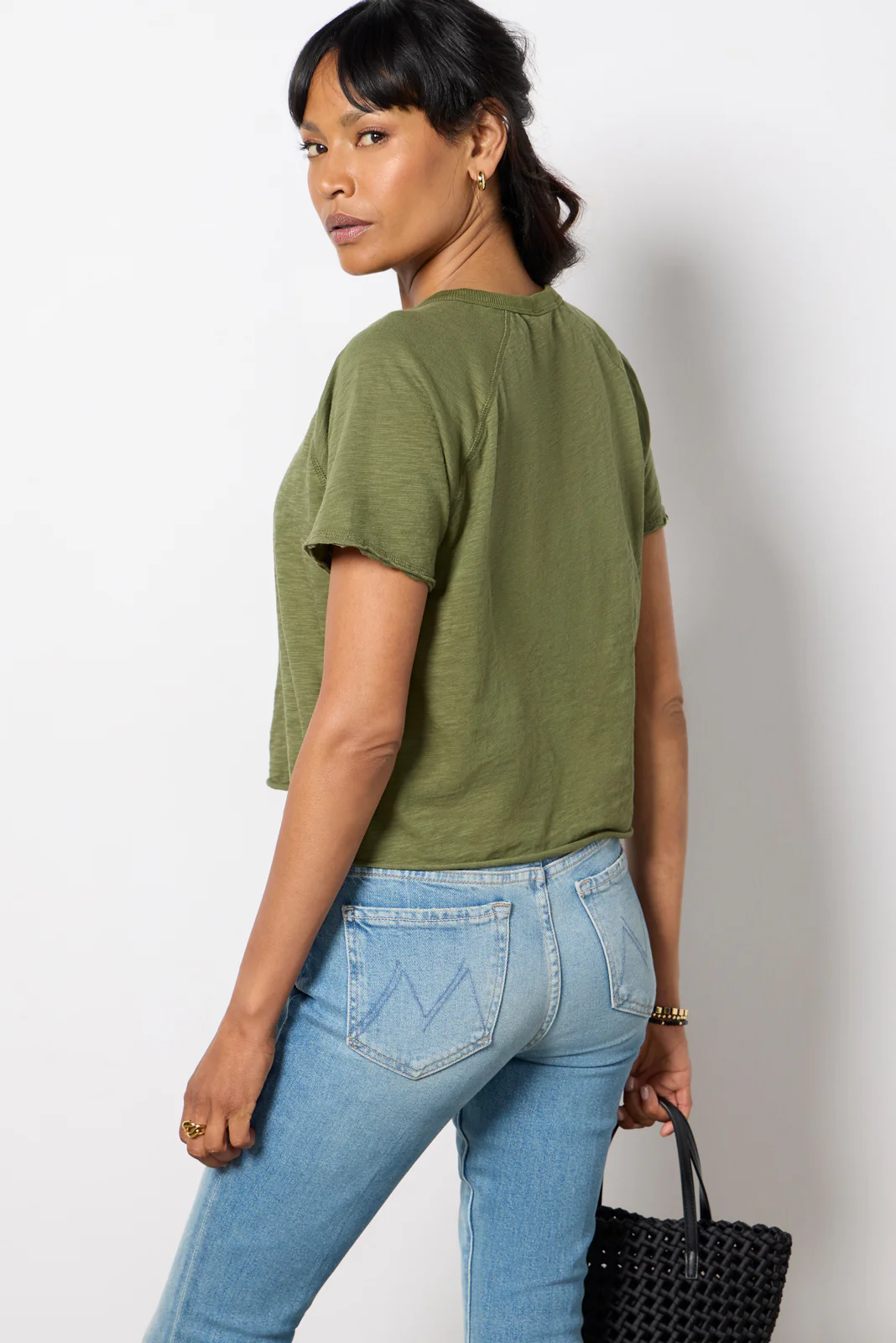 Split Neck Tee - Image 4