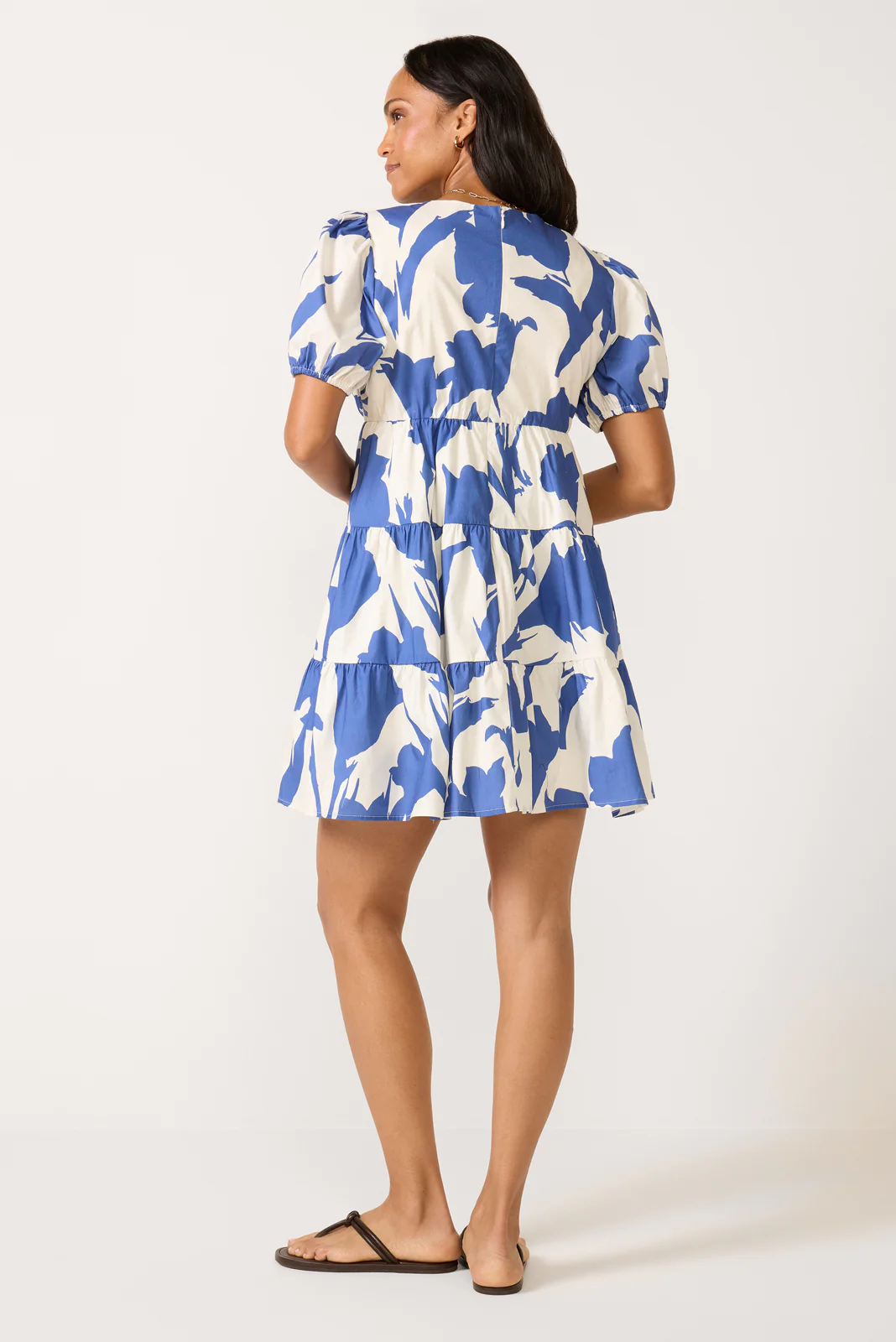 SS V Neck Mini Dress - Image 4