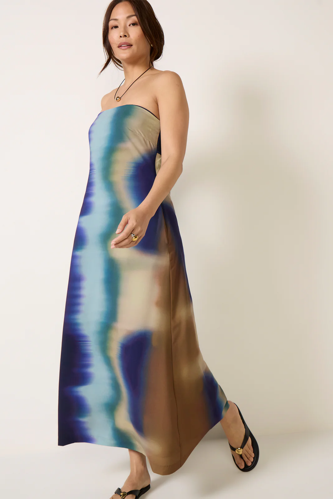 Strapless Maxi Dress - Image 3