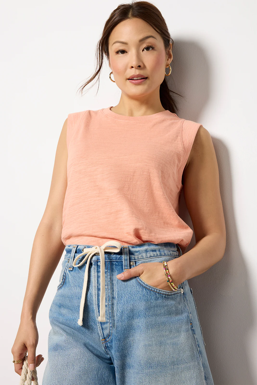 Sunwashed Slub Muscle Tank - Image 4