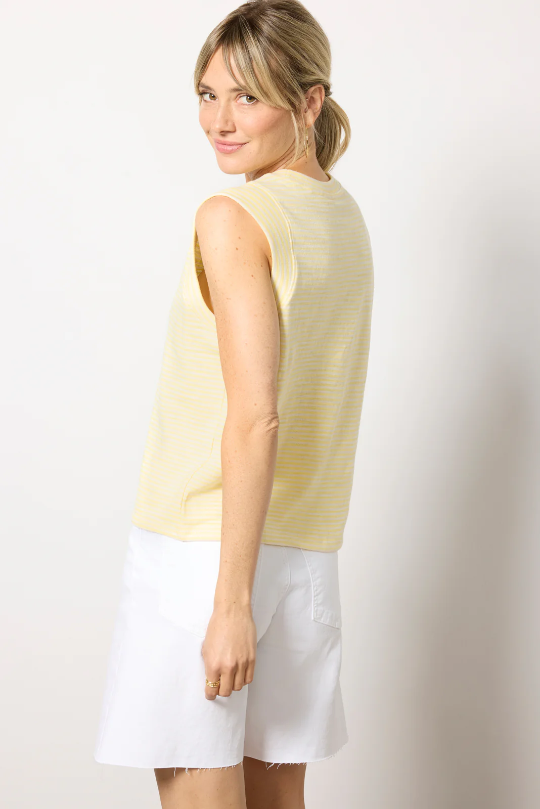 Sunwashed Slub Muscle Tank - Image 4