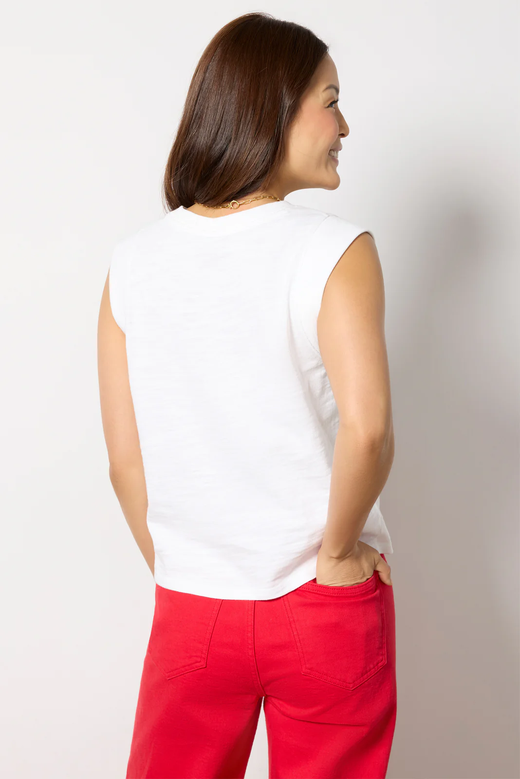 Sunwashed Slub Muscle Tank - Image 5