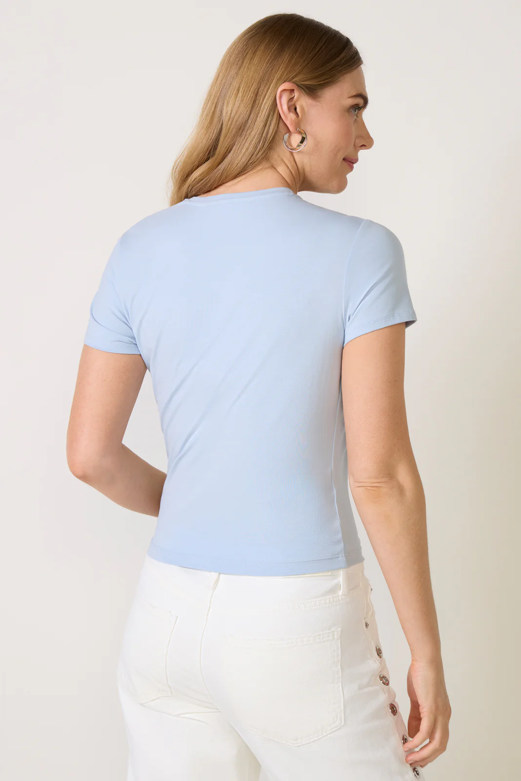 Super Stretch Twist Baby Tee - Image 4