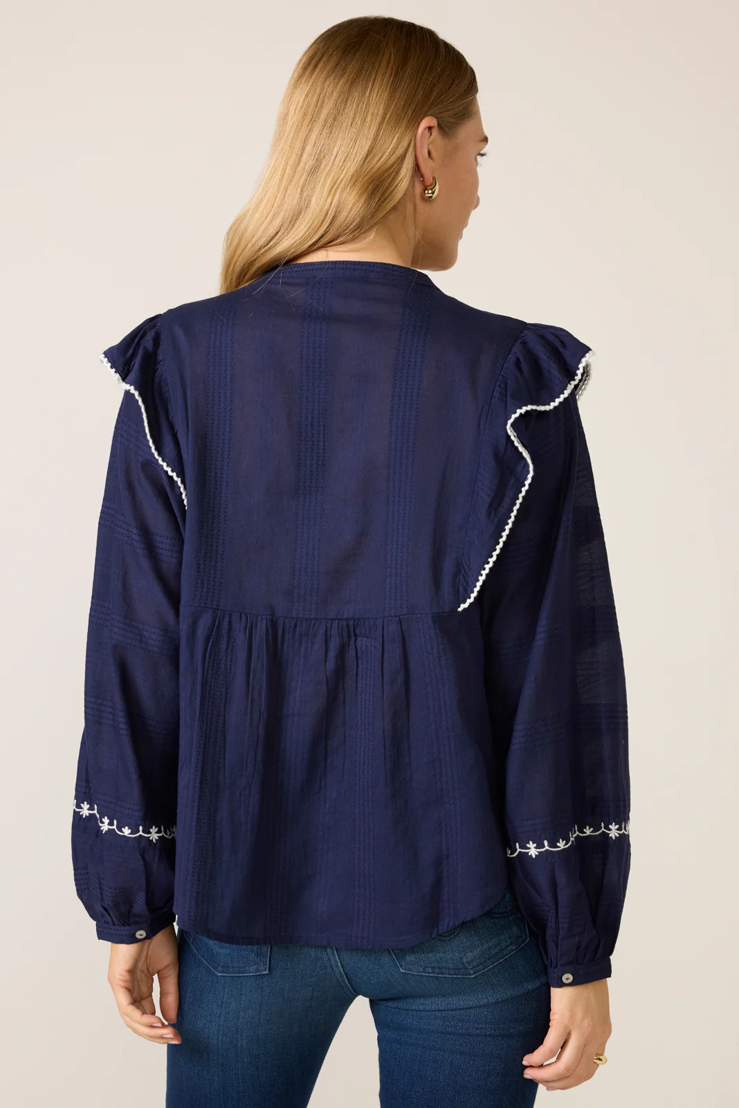 Sydney Embroidered Blouse - Image 4