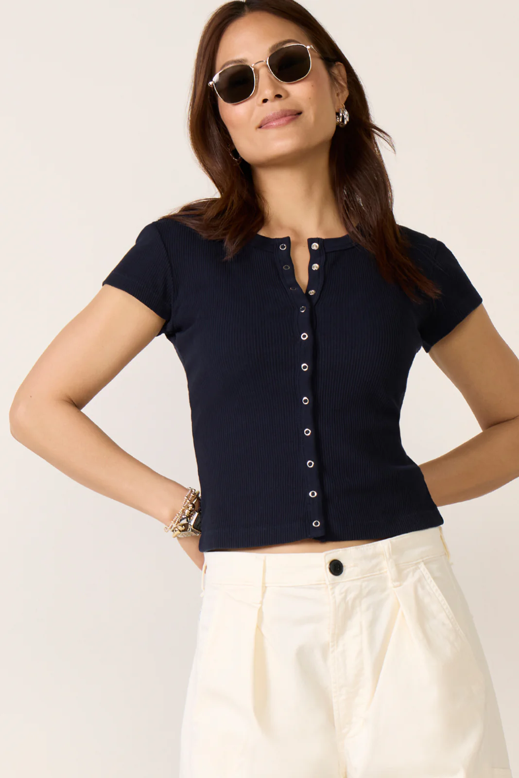 Tabi Short Sleeve Cardigan - Image 5