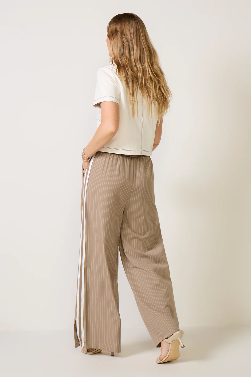 Tala Pinstripe Trackpant - Image 4