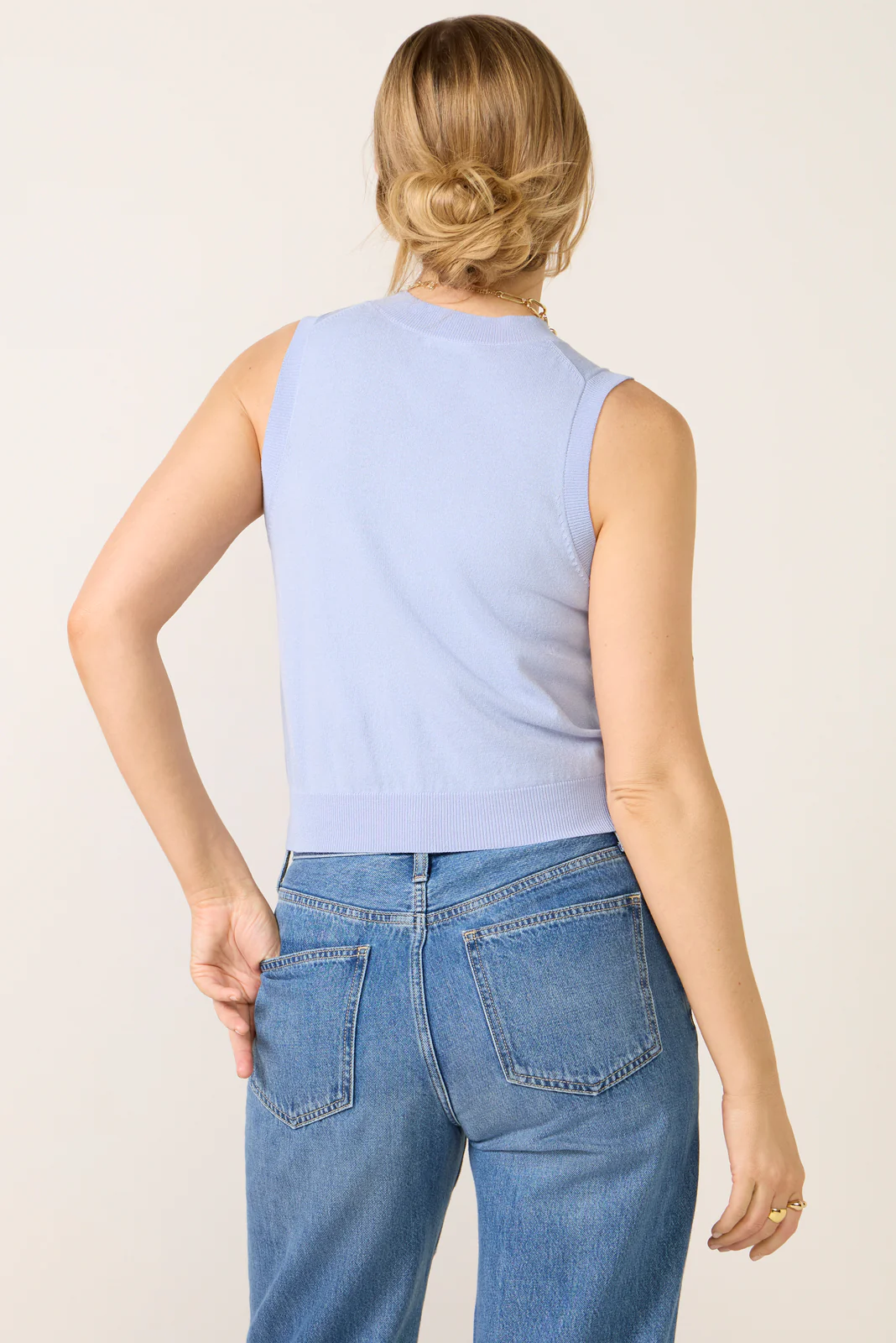 Talia Sweater Shell Tank - Image 4