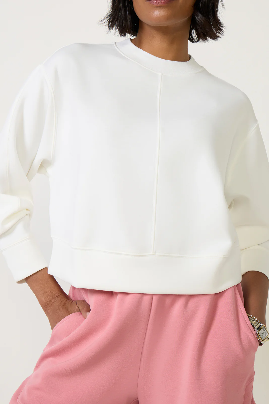 Tasmin Cropped Sweat - Image 3
