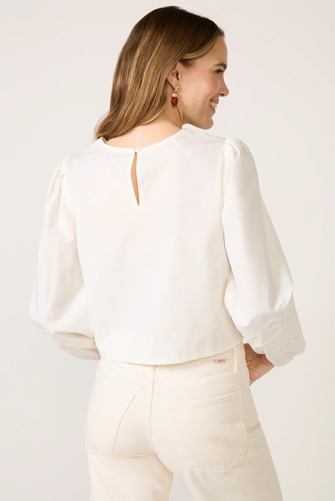 Tatiana Poplin Top - Image 5