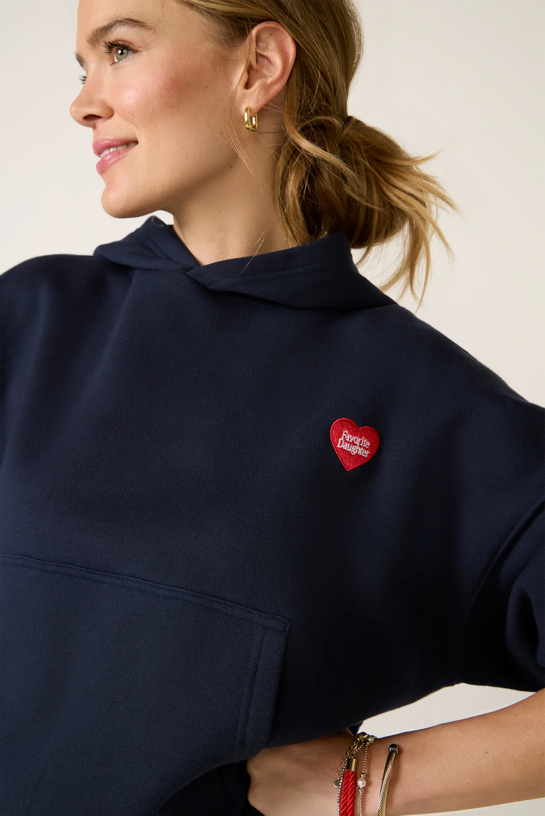 The Favorite Daughter Heart Hoodie - Image 5