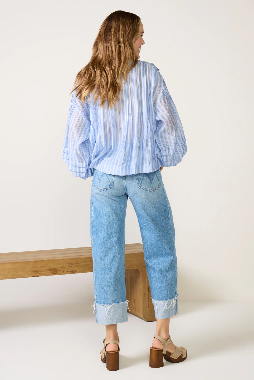 The Half-Pipe Ankle Cuff Fray Boyfriend Jean - Image 4