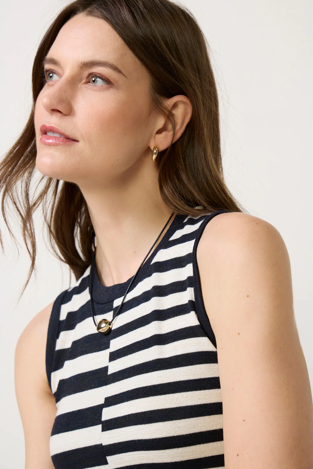 The Knit Mixed Stripe Tank - Image 3