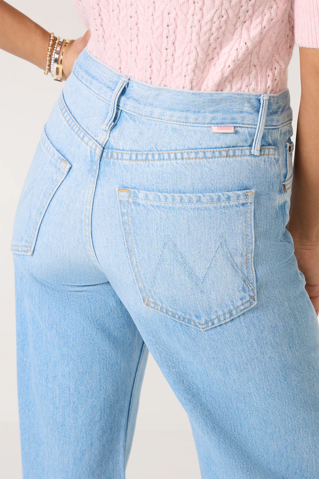 The Lemon Twist Sneak Wide Leg Jean - Image 3