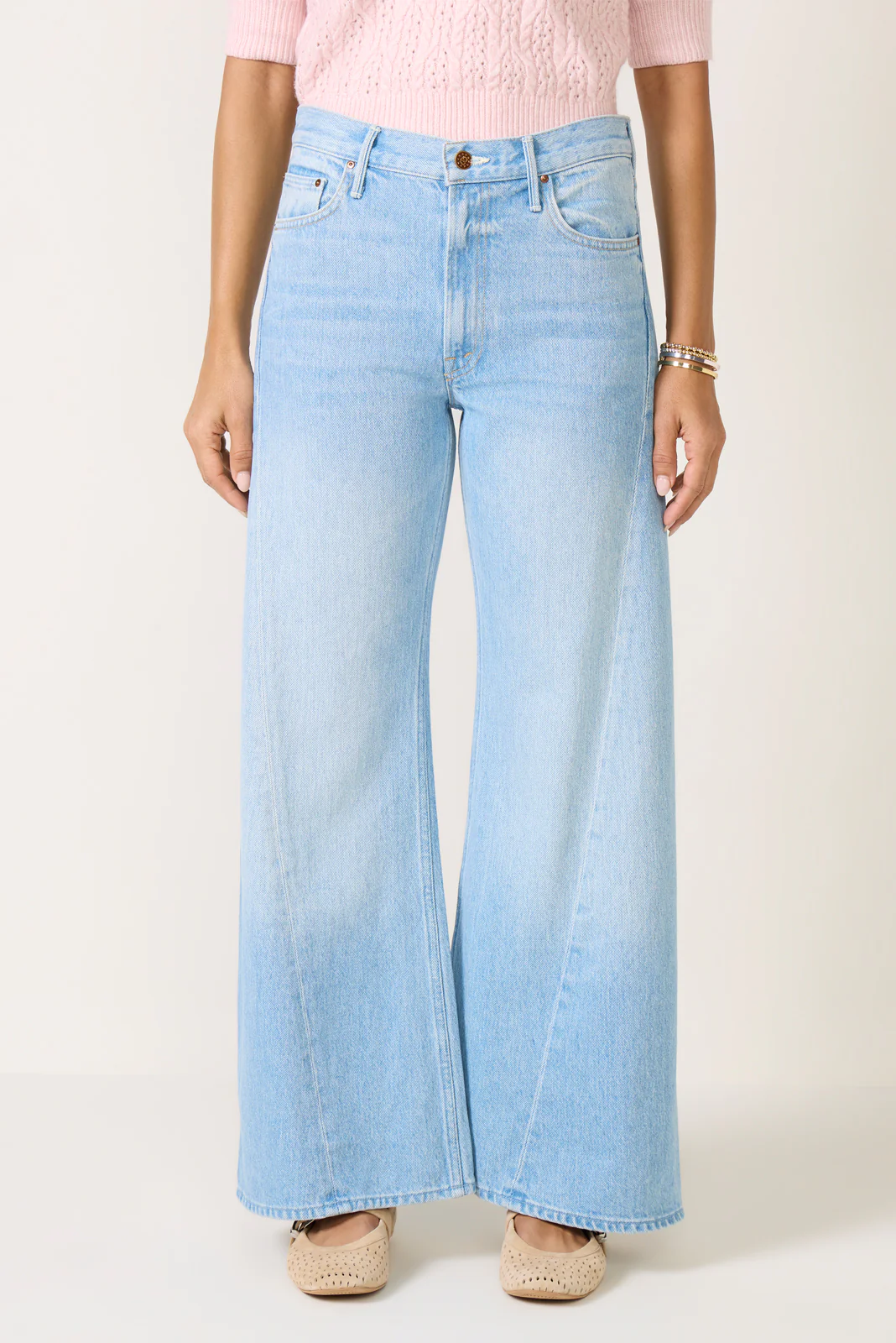 The Lemon Twist Sneak Wide Leg Jean - Image 5