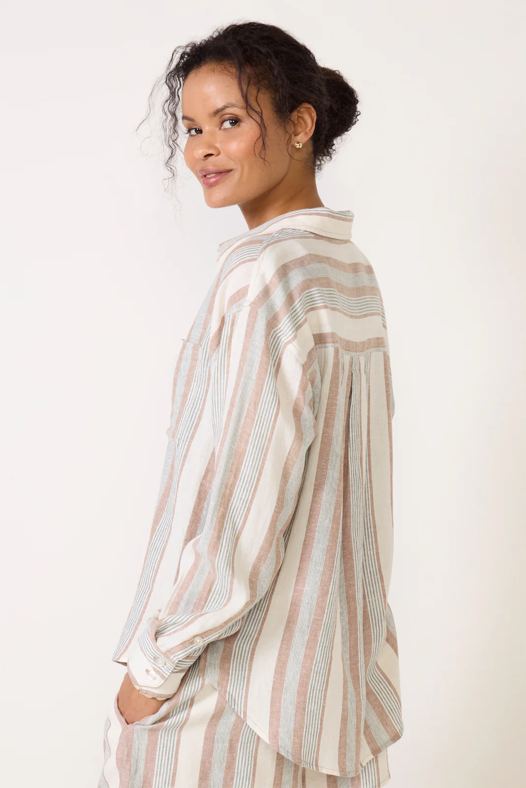 The Perfect Striped Button Up - Image 5