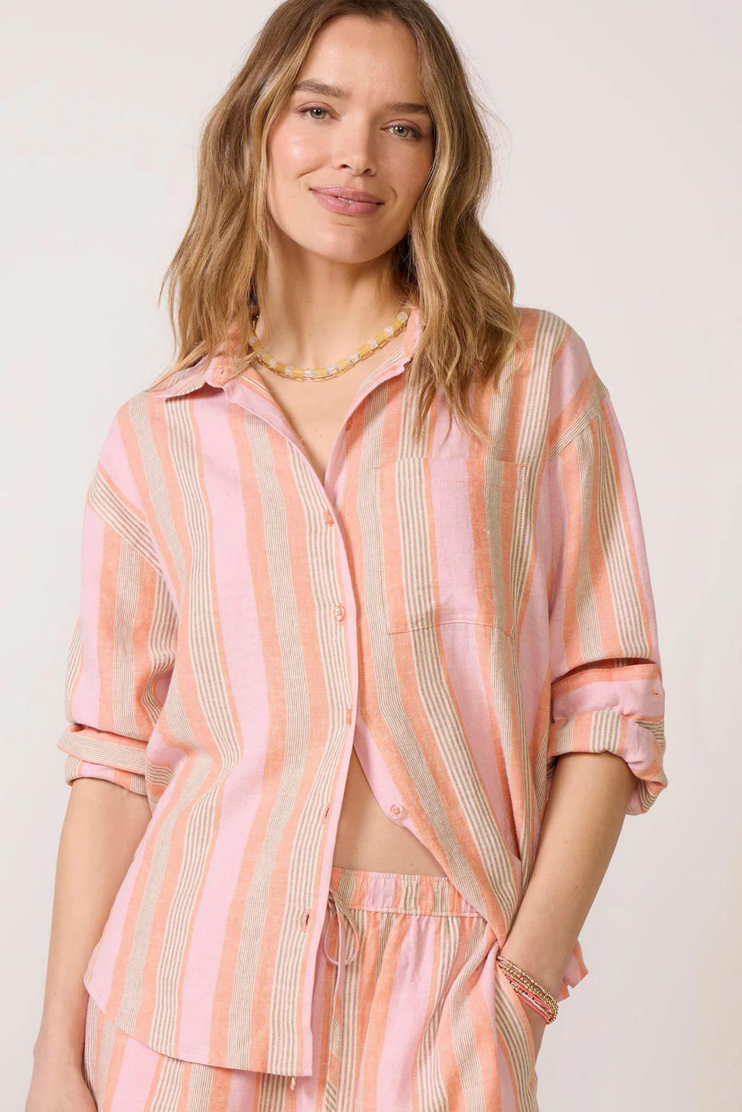 The Perfect Striped Button Up - Image 5