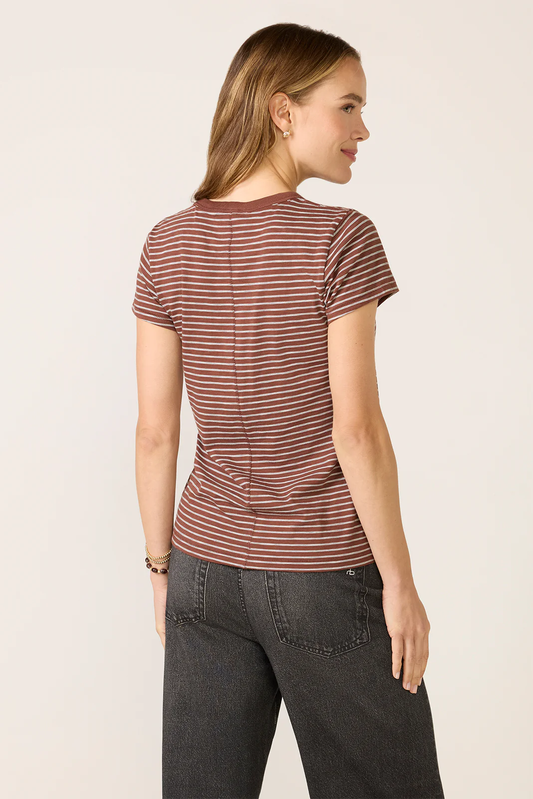 The Slub Stripe Tee - Image 4