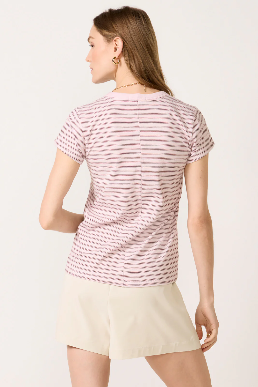 The Slub Stripe Tee - Image 4