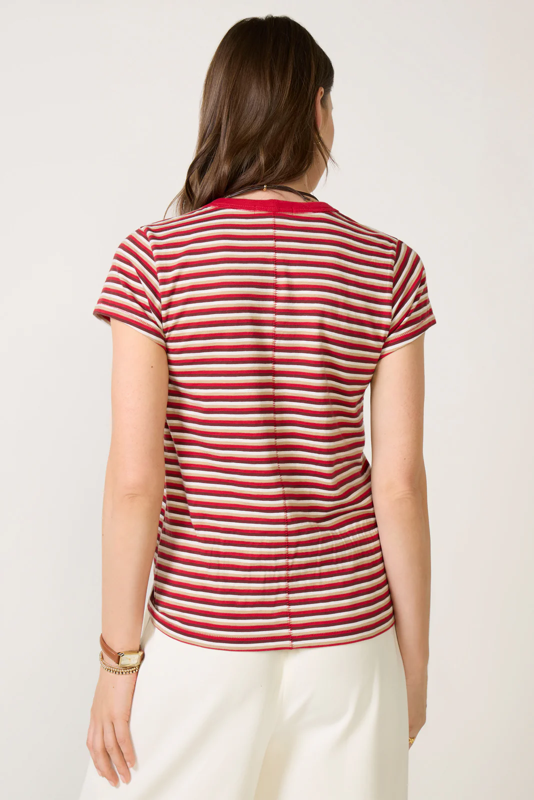 The Slub Stripe Tee - Image 4