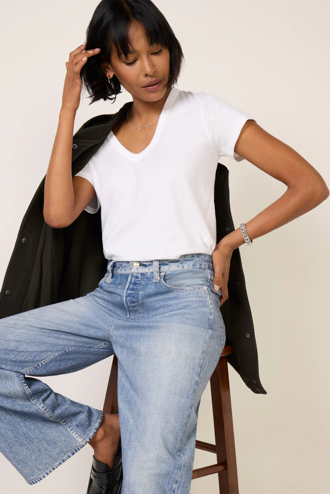 The Slub Vee Tee - Image 6