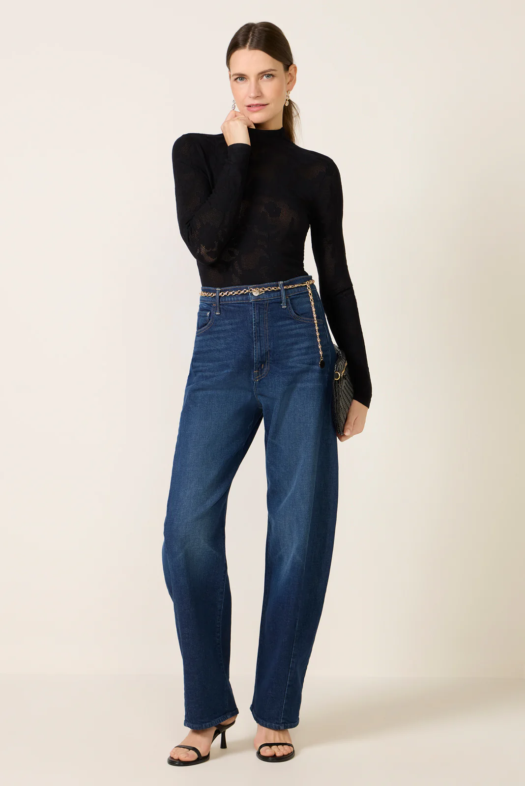 Tibi Mock Neck Top - Image 2