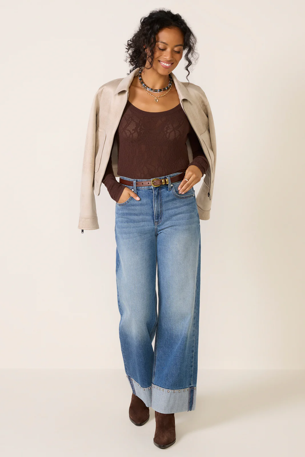 Tibi Scoop Mesh Top - Image 2
