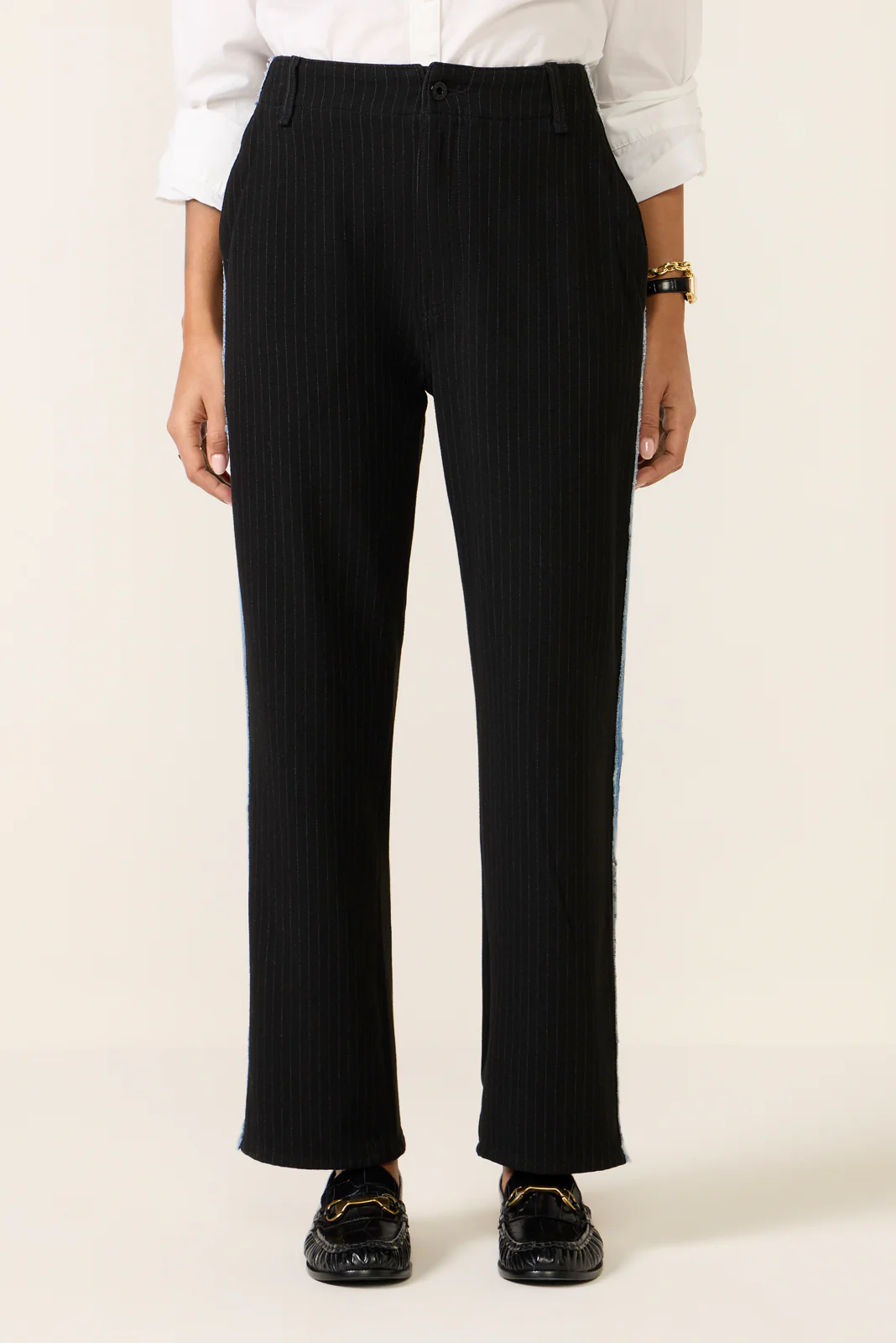 Tomboy Tuxedo Wide Leg Jean - Image 5