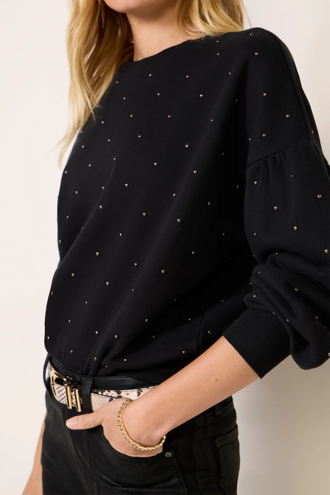 Tori Studded Sweatshirt - Image 3