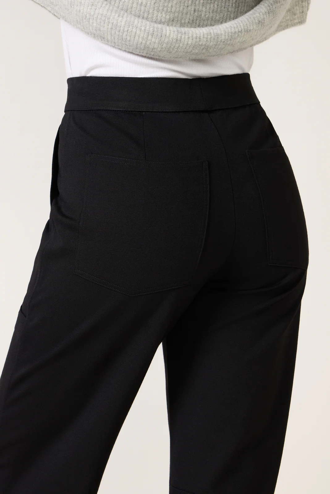 Utility Ponte Barrel Pant - Image 3