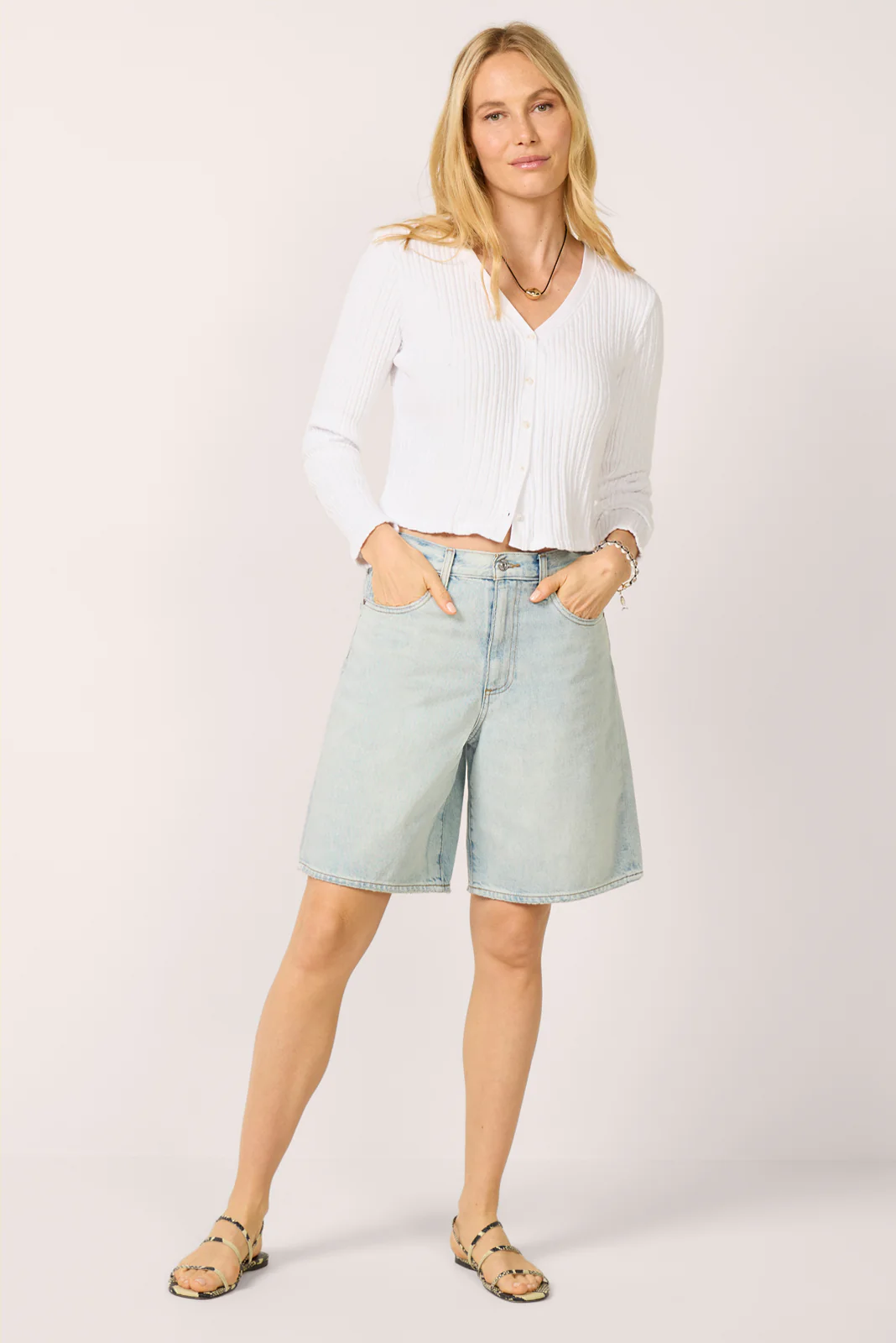 Variegated Stripe Cardigan - Image 2