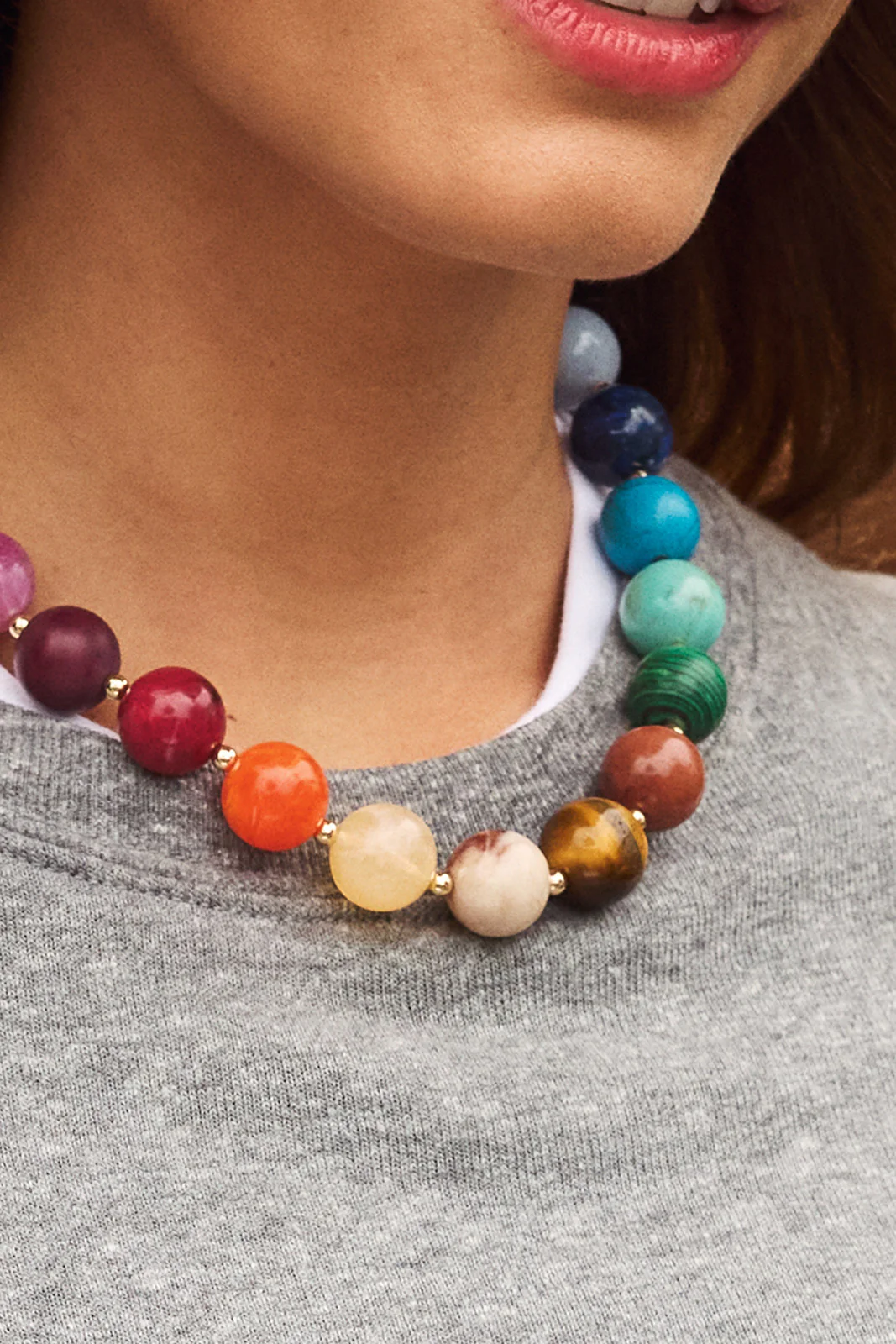 Vida Semi-Stone Necklace - Image 4