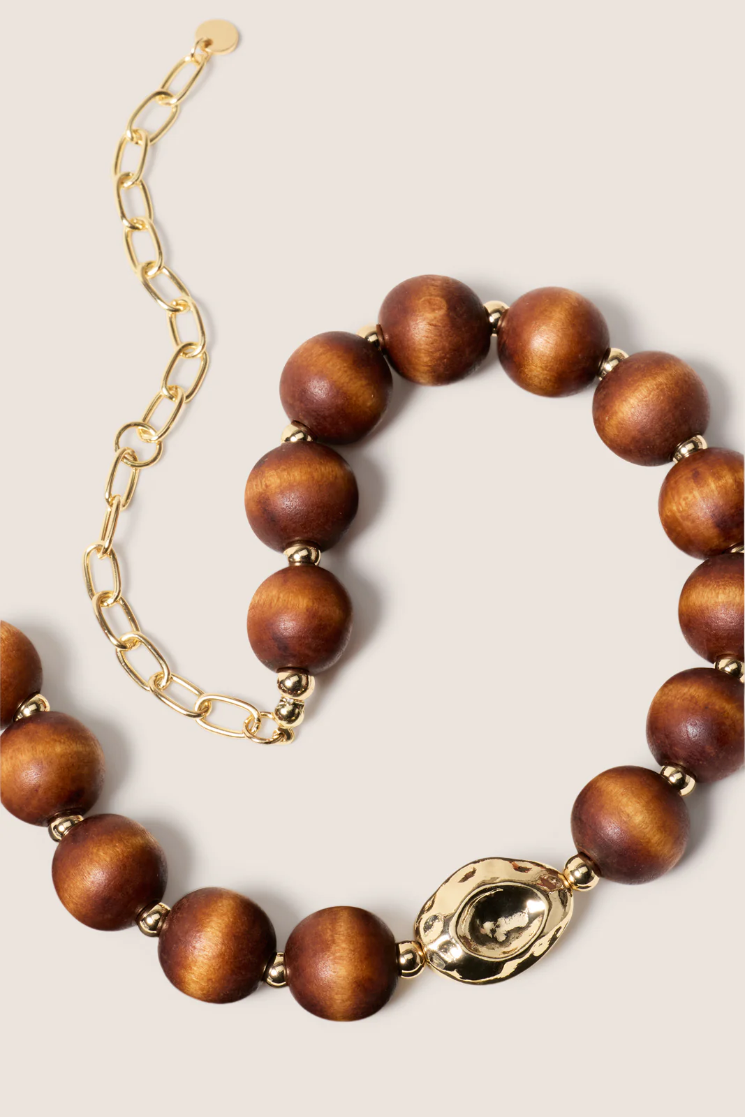 Vida Wood Necklace - Image 2