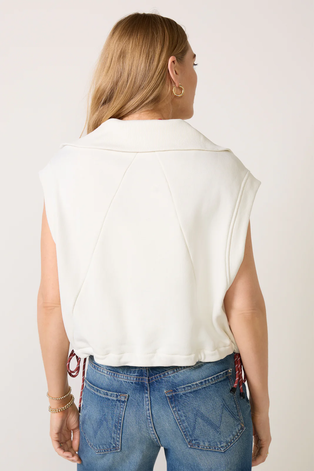 Vintage Terry Half Zip Muscle - Image 4