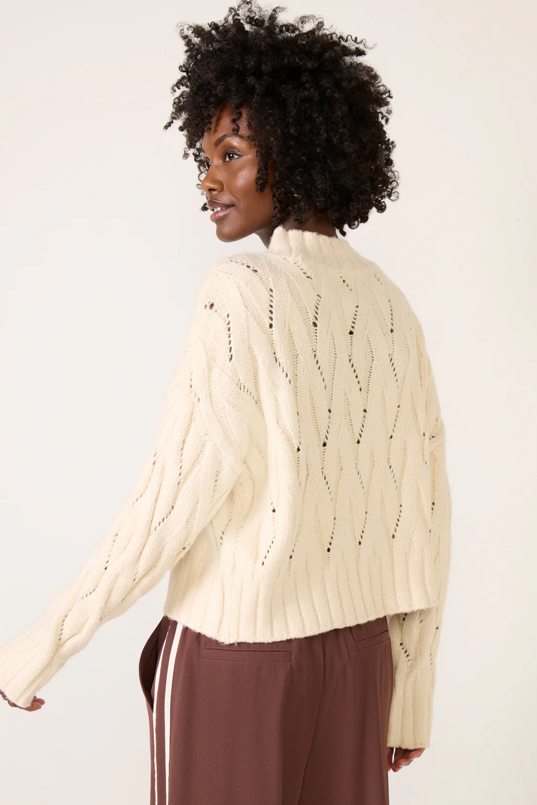 Virgina Mock Neck Pullover - Image 4